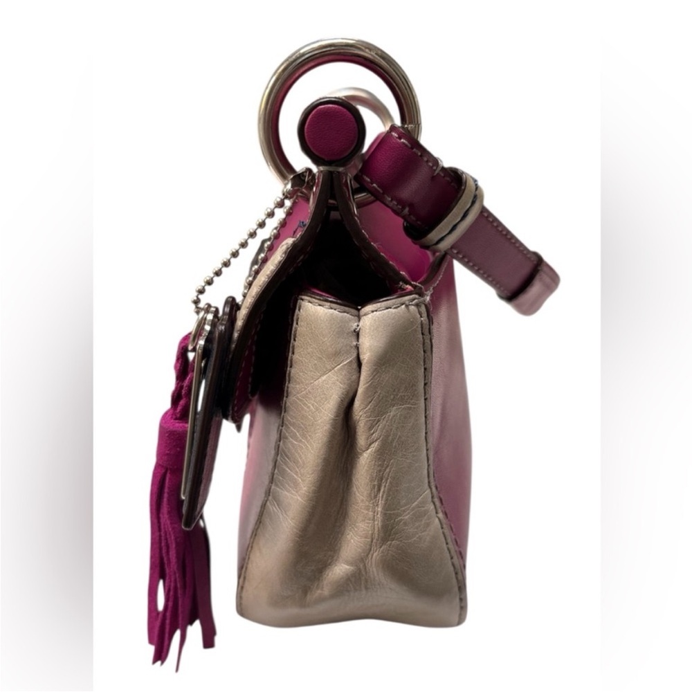 Coach Mini Willis 70th Anniversary Legacy Colorblock in Berry Slate 21741 2012 - Picture 9 of 17